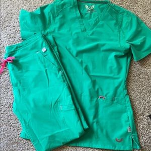 XS scrub set